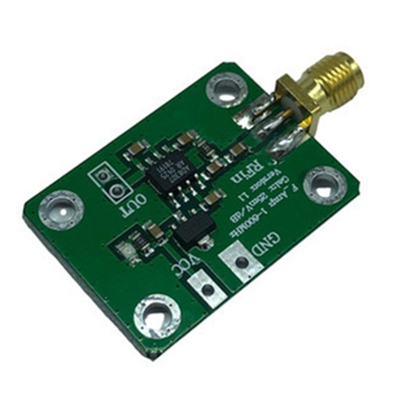 AD8307 Miernik mocy RF Detektor logarytmiczny Wykrywanie mocy 1-600 MHz Detektor RF Miernik mocy