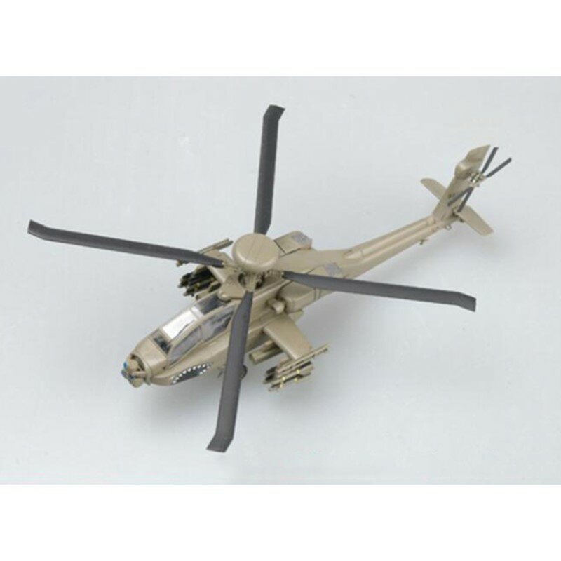 US Stock EASY MODEL 37031 1/72 AH-64D Attack Helicopter Apache 99-5135 Warcraft Plane Ornamental Collection Toy TH07292-SMT5