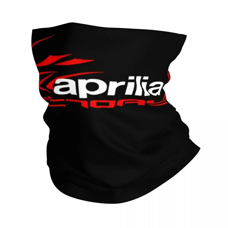 Couvre-cou bandana coupe-vent pour adultes, cagoule de motocross, écharpe pour le visage, randonnée unisexe, usine Aprilia Racing Italie