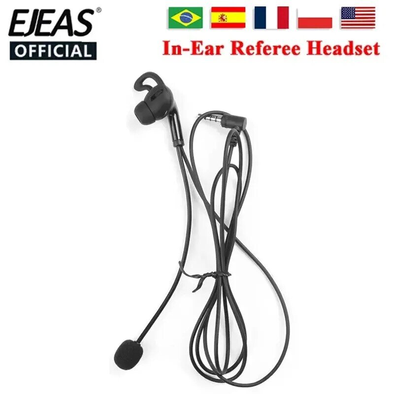 EJEAS FBIM Громкая связь для арбитра гарнитура наушники 3,5 мм аудио разъем интерфейс для V6 PRO V4 PLUS