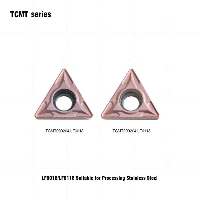 DESKAR 100% Original TCMT090204 LF6018/LF6118 High-quality CNC Lathe Boring Blades,For Stainless Steel Inner Hole Turning Tools