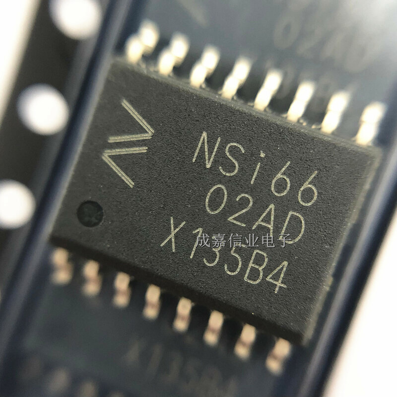 10 قطعة/الوحدة NSI6602A-DSWR SOP-16 وسم. NSI6602AD Lsolated محركات أقراص مزدوجة القناة درجة حرارة التشغيل:-40 ℃ ~ 125 ℃