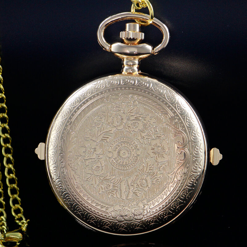 New Arrival Vintage Pocket Watches Unisex Retro Skeleton Women's Men Jewelry Necklace Accessories Quartz Fob Watches