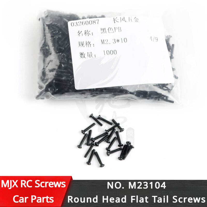 MJX 16208 16209 16207 pezzi di ricambio per auto RC borsa a vite autofilettante a testa piatta completa per veicoli M26124 M2664 M2384 M23104 M23124