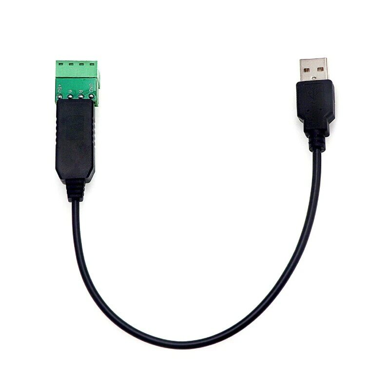 สายต่อ USB RS485 ถึงอะแดปเตอร์ USB การเชื่อมต่อพอร์ตอนุกรม RS485 เป็นตัวแปลง USB
