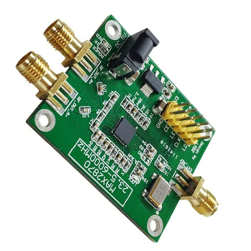 HF-Signalquelle 23,5 MHz Referenz 6000-3,3 MHz V Pin-Header-Taktfrequenz ll vco w/stm32 max2870 Strom versorgung