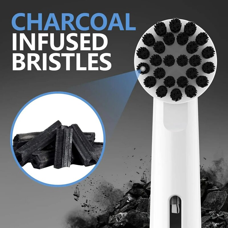 Testine per spazzole a carbone riciclabili per spazzolino elettrico orale B per cure professionali SmartSeries/TriZone Pro1000/3000/5000/7000