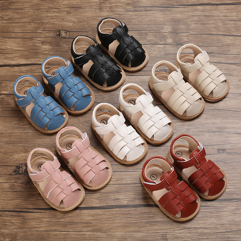 Sandalias antideslizantes suaves para bebé, zapatos de playa, Verano