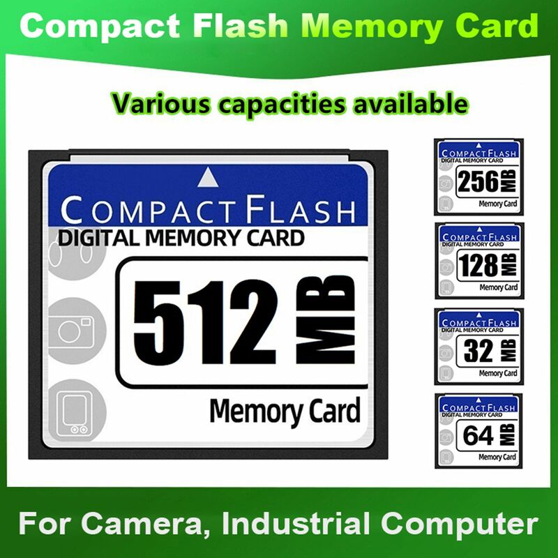 64Mb Compacte Flash Geheugenkaart Voor Camera, Reclamemachine