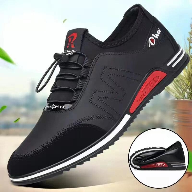 Nieuwe Mode Heren Sneakers Beknopte Zachte Zolen Heren Schoenen Vrijetijdsschoenen Voor Heren Loafers Ademend Man Running Shoestenis Masculino