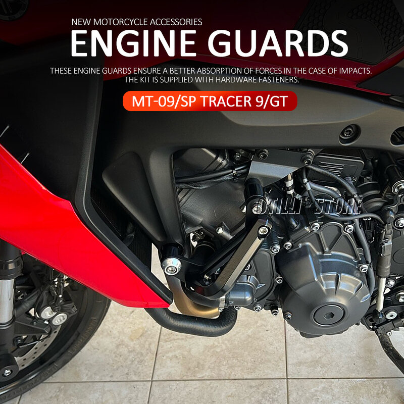 Для мотоцикла Yamaha MT-09 MT09 SP, попадающий защитный кожух двигателя, защитный бампер, трассоискатель 9 GT XSR 900