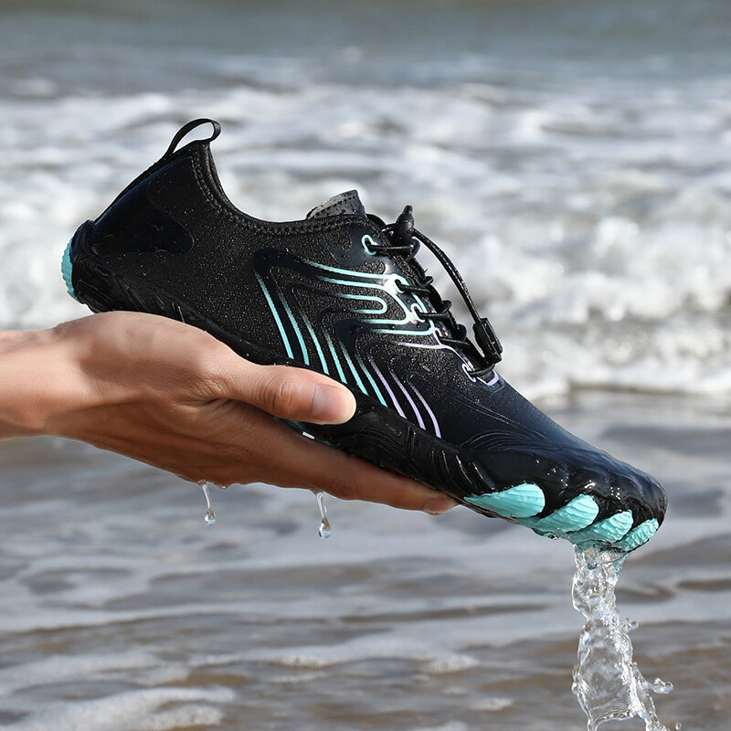 2023 venda quente ao ar livre calçados esportivos marca malha respirável wading secagem rápida sapatos homens mulheres sapatos de praia Indoor fitness shoes