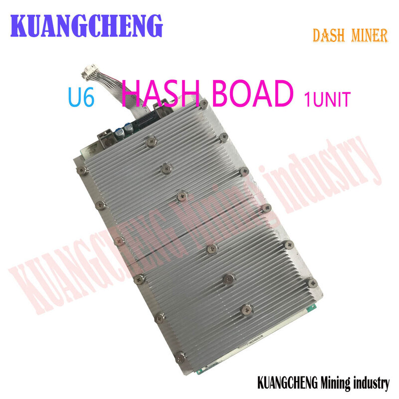 DASH Miner-máquina de minería Original, STU-U6, desmontaje de 420g x11, con Hashboard disipador de calor, Chip ASIC, velocidad estable