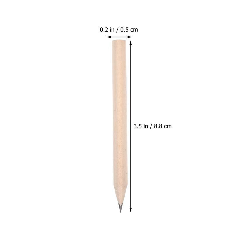 학생 드로잉 연필, 어린이 쓰기 연필, 작은 통나무 연필, 50 개
