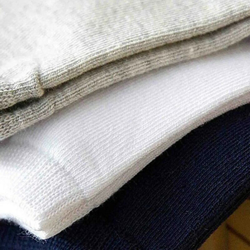 Calcetines largos de algodón absorbentes para hombre, medias deportivas informales, desodorantes, venta al por mayor, para primavera y otoño, 1 par/lote