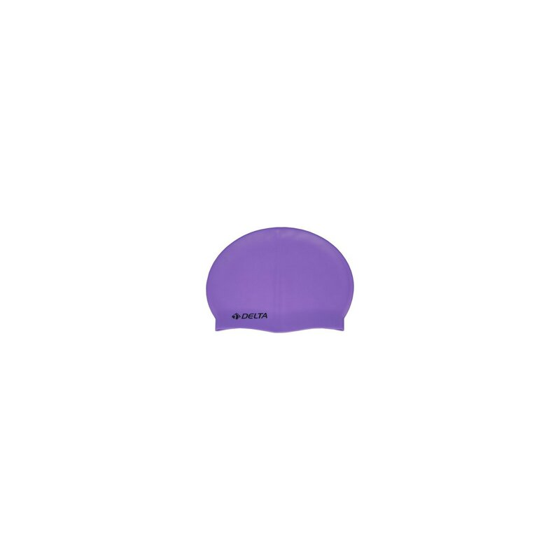 Силиконовая шапочка Delta Deluxe — шапочка для бассейна и морской шапочки — сплошной цвет — подходит для всех возрастов - Высокое качество - Водо...
