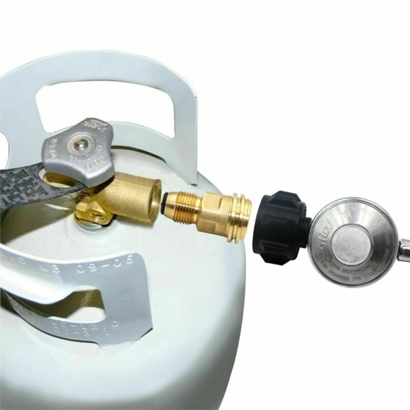 Złącze adaptera zbiornika zewnętrznego POL do QCC1 Praktyczna głowica do konwersji pieca gazowego Dropship