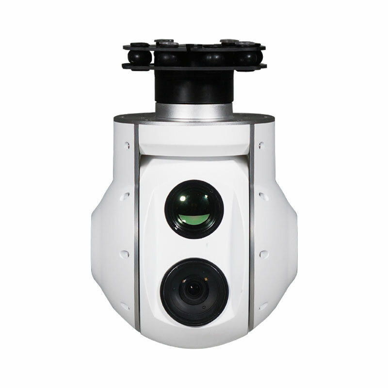 Câmera de zoom óptico fh230 tir 30x com cardan de 2 eixos para busca e salvamento