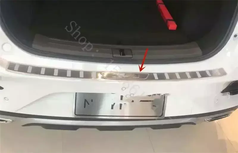 For MG HS 2017-2023 High-quality stainless steel car trunk threshold guard trunk protection panel Anti-scratch car accessories