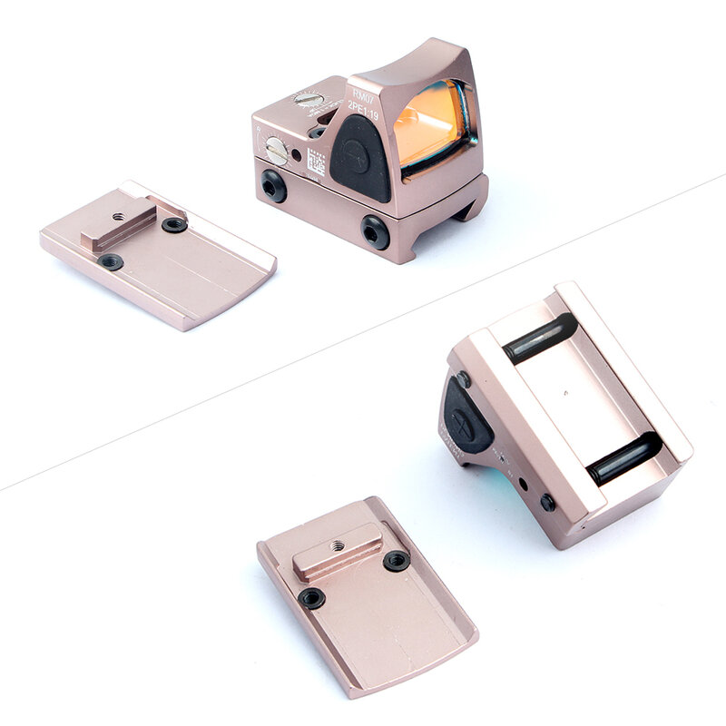 Mini Inner Red Dot Stealth Holographic Sight Red Night reticle 20MM Clamp JH602-2 for Rifles Handgun