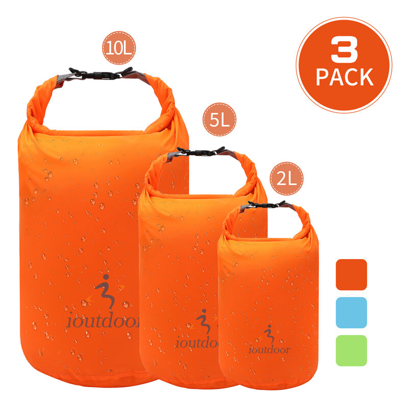 Водонепроницаемая сухая сумка 2L5L10L/20L40L7 0L, небольшая легкая сухая сумка для каякинга, плавания, рыбалки, рафтинга, плавания