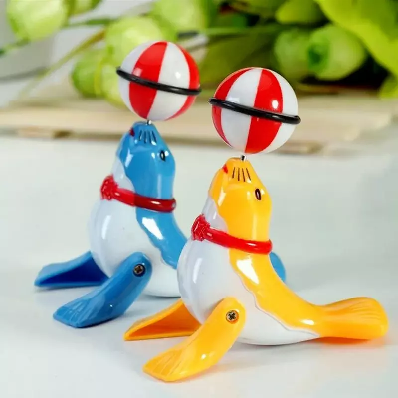 Lucu Singa Laut Angin Mainan Bayi Mandi Mainan Plastik Jam Renang Mainan Lucu Air Bermain Game Mainan Pendidikan untuk Hadiah Anak-anak