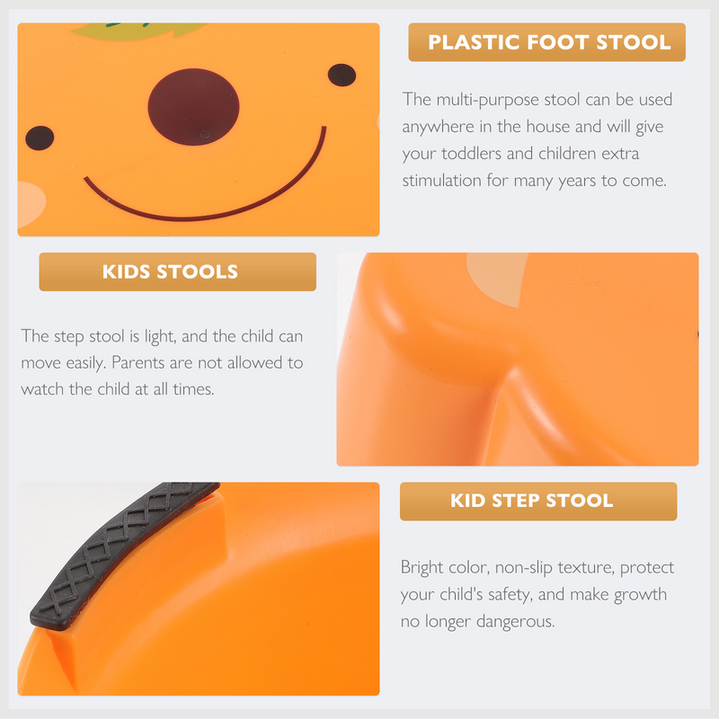 Gadpiparty Plastic Toddler Step Stool para crianças, Toddler Toddler