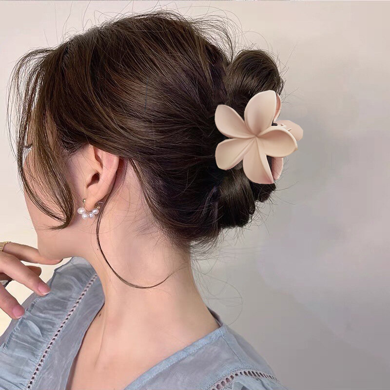 Flower Hair Claw Clip para Mulheres e Meninas, Crab Clips, Acessórios de Moda, Inverno, Sweet, 8.5cm