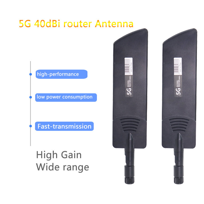 2 sztuk 5G CPE Pro zewnętrzna antena routera Huawei b311 5E773 modem WIFI full band wzmacniacz 40DBI antena TS9 interfejs 600-6000MHz