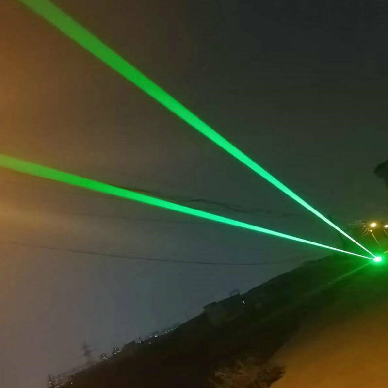 Luz verde de alta potência para rodovia, Luz de advertência a laser repelente de pássaros, Beacon Light Show, 520 nm1w