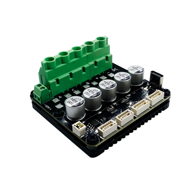 ODESC-controlador de servomotor sin escobillas, controlador de servomotor sin escobillas de alta corriente y alta precisión de un solo accionamiento, 8-24V, basado en la actualización ODrive3.6, V4.2