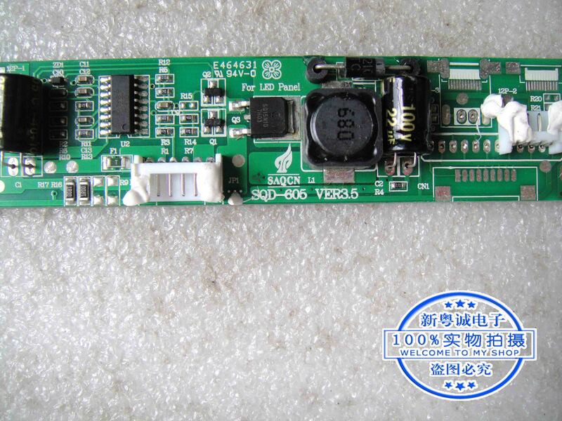 ユニバーサルLED高圧ボード,LCDディスプレイ,SQD-605,ver3.5,4p,15-23