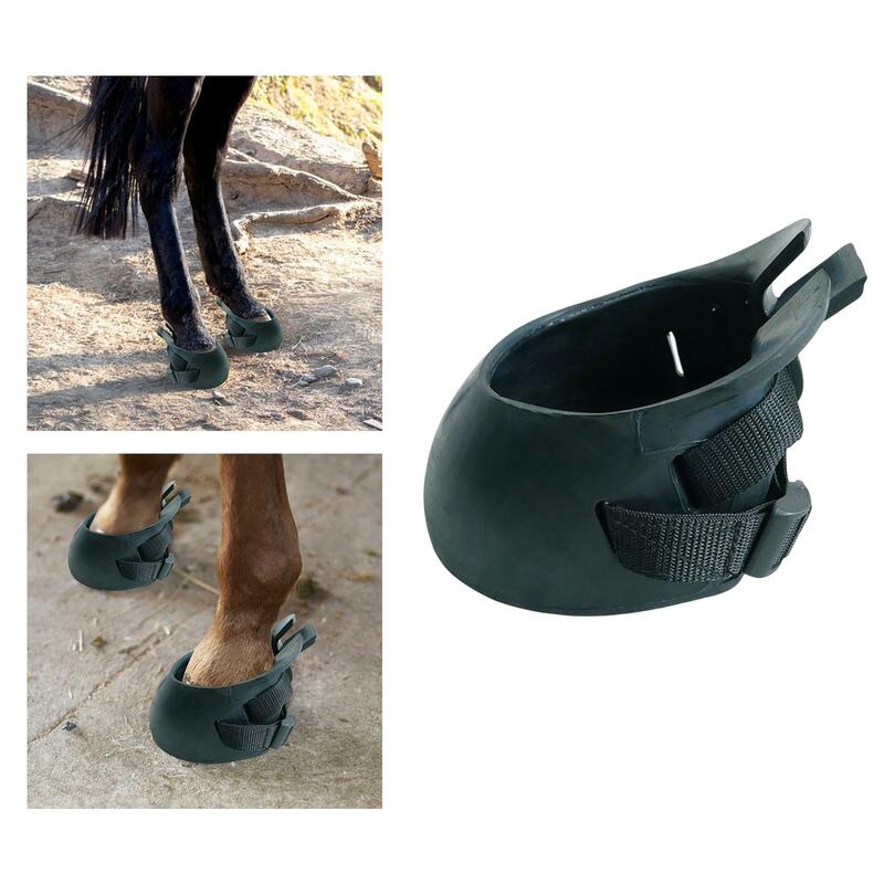 Cavalo equino casco protetor Boot, Outdoor antiderrapante proteger sapato equino, confortável Saver Boot, acessórios equestres