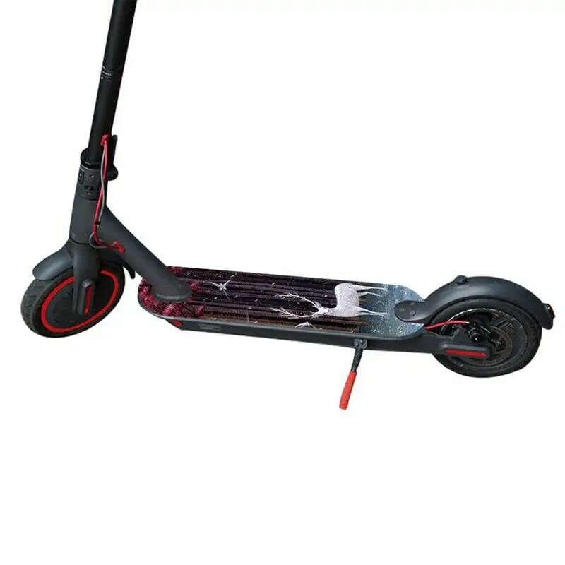 Esteira do pedal para o "trotinette" elétrico, protetor solar impermeável, esteira matte, etiqueta, acessórios do skate