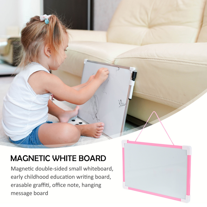 Erasable Message Board Portable Whiteboard Menu Pvc Child Doodle Magnetic Drawing