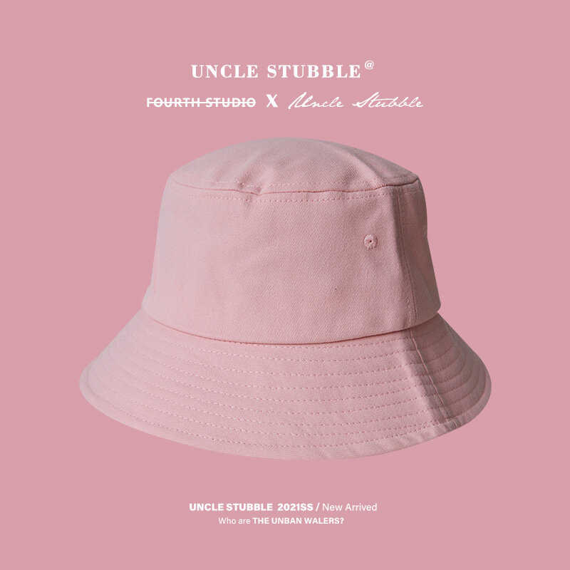 Sombrero rosa, Puerta Oriental coreana, corazón de niña, boina, gorra de béisbol rosa, protector solar, sombrero de pescador, Niña