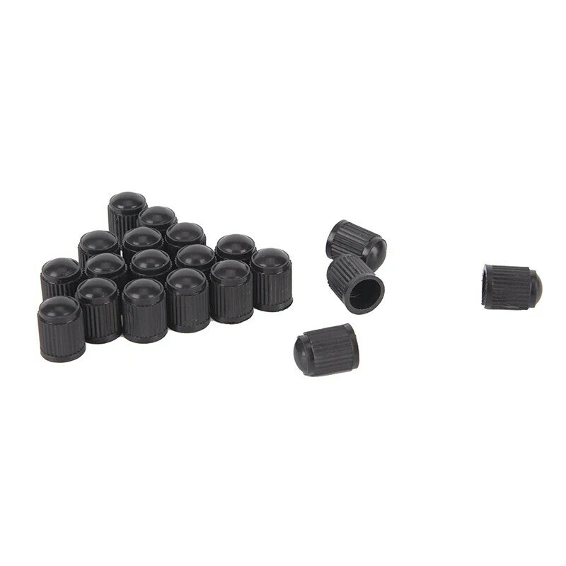 Bouchons de assujeten plastique noir pour voiture, bouchons de assujetde vélo avec couvercles d'anneau en caoutchouc, assujetanti-poussière en forme de breton, 20 pièces