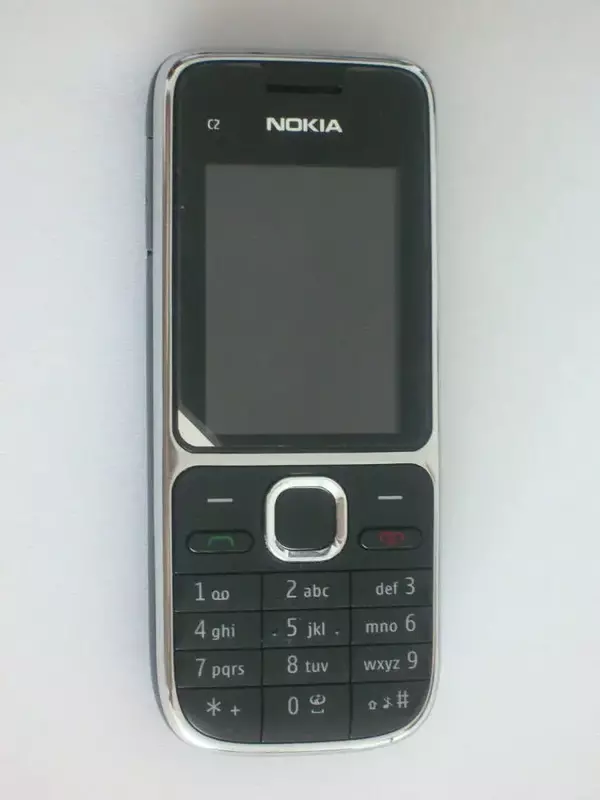 Nokia-teclado hebreo Original desbloqueado, C2-01, 1020mAh, 3.15MP, 3G, Engish, árabe, usado, teléfono negro y dorado