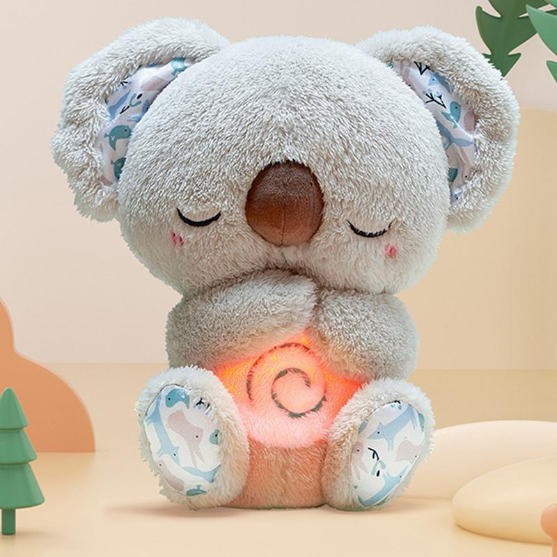 Дышащий коала детский сон Playmate Koala музыкальная мягкая плюшевая игрушка с ночным семейным звуком для новорожденных сенсорный удобный детский подарок