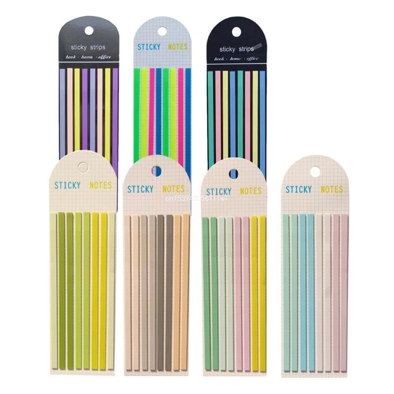 Translucent Sticky Notes Long Page-Markers Sticky Index Tabs for Bookmarks Books Dropship
