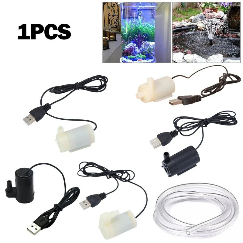 Water Pump Mini USB Silent Operation and High Performance DC12V Brushless Motor Submersible Water Pump for Cooling System