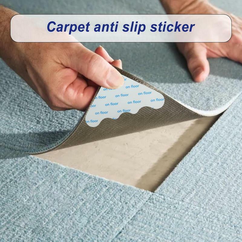 Teppich band doppelseitig wieder verwendbare Teppich band aufkleber unter Teppich Teppich band Teppich Anti-Rutsch-Griffe halten Teppich ecken an Ort und Stelle