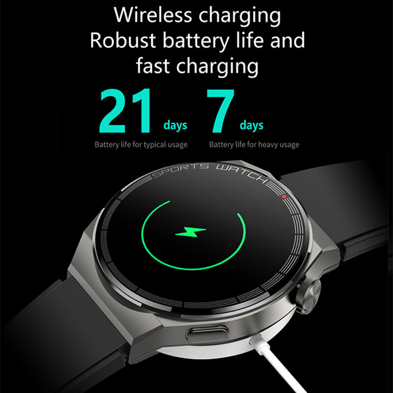 CanMixs Đồng Hồ Thông Minh Smartwatch Nam NFC IP68 Bluetooth Chống Nước Gọi Smart Watch Nữ Nhịp Tim Oxy Trong Máu Theo Dõi Android