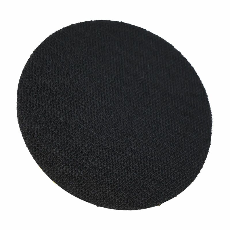 3/4/5/6/7inch  Disc And Drill Rod For Car Paint Care Polishing Disc  Plastic  Middle Soft Layer Black  Hook Materia High Quality