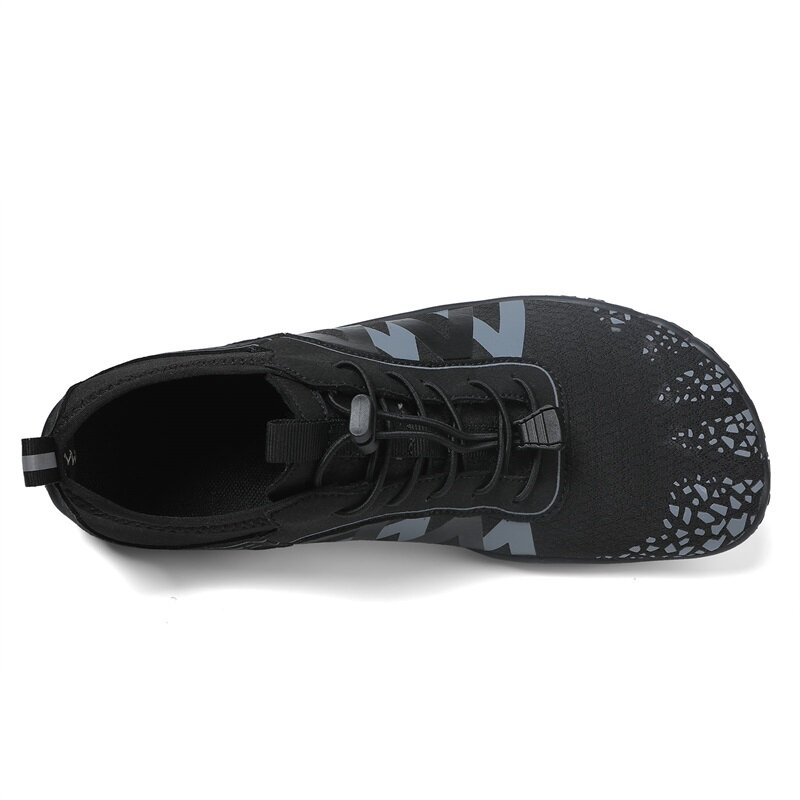 Zapatos de agua de secado rápido para hombres y mujeres, zapatillas de Yoga con suela de goma antideslizante, salida de drenaje, zapatos descalzos de natación, punta ancha, 36-46