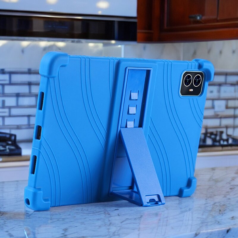 Case For Teclast M50/M50 Pro/M50 HD 10.1 inch Tablet Safe Shockproof Silicone Stand Cover