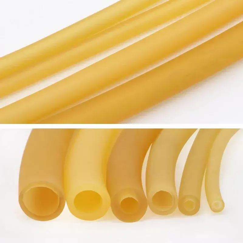 Tubi in gomma di lattice naturale da 1M applicazione di attrezzature da laboratorio per il Fitness con fionda elastica elastica ad alta resilienza