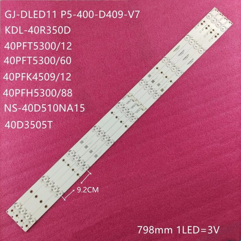Strip LED untuk Strips/88 Strips/88//88//88//12//12//12//12 40PFH4100/12 40PFH4100