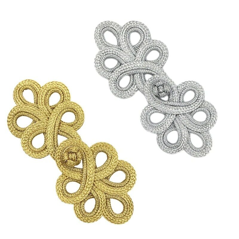 Chinese Cheongsam Buckle Traditional Knot Fastener Chinese Knot Buttons DIY Handcraft Clothing Decorative Accessory
