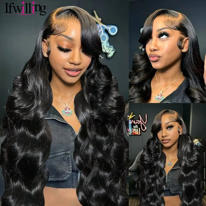 30 Inch Lace Front Wig Human Hair Body Wave Human Hair Wigs HD Lace Wig 13x6 Human Hair Glueless Wig Human Hair Ready to Wear